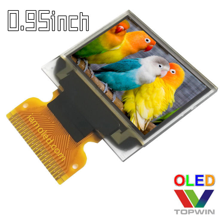 display OLED 0.95'' 0.95 polegadas 96x64 resolução colorida completa painel UG-9664HDDAG01 mini display OLED micro OLED