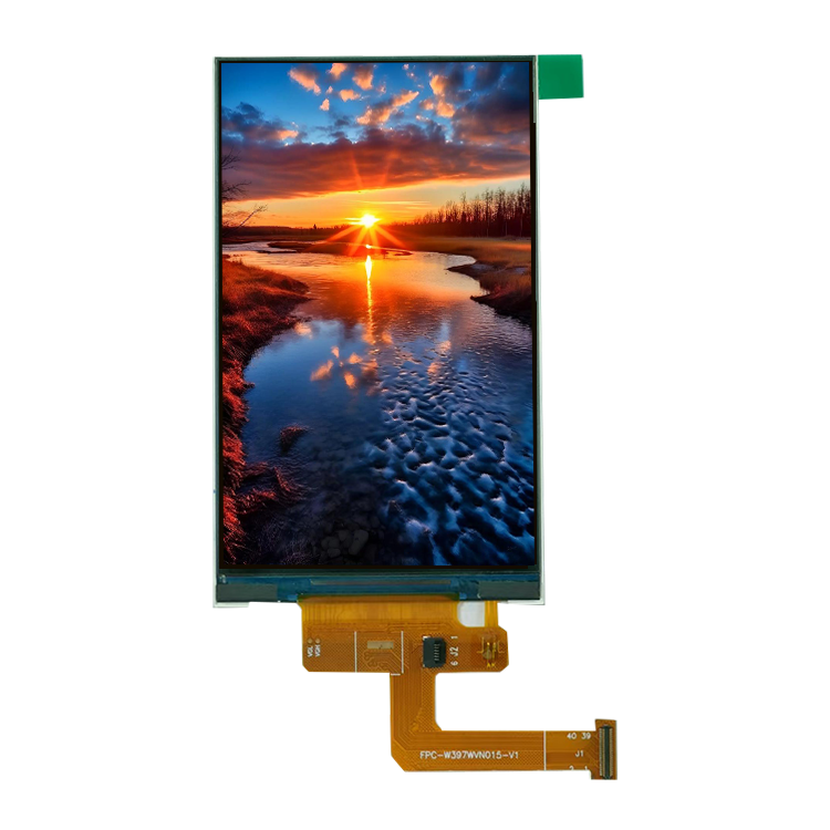 لوحة عرض LCD TFT مقاس ٣٫٩٧ بوصة (١٠٫١ سم) بدقة ٤٨٠×٨٠٠ بكسل، ألوان كاملة، دقة عالية، واجهة MIPI، دائرة تشغيل مدمجة (Driver IC) طراز ST7701S
