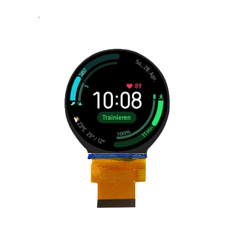 Runde Anzeige, 2,1-Zoll-IPS-TFT-LCD-Modul mit SPI- und RGB-Schnittstelle, Auflösung 480 × 480, für Smartwatch