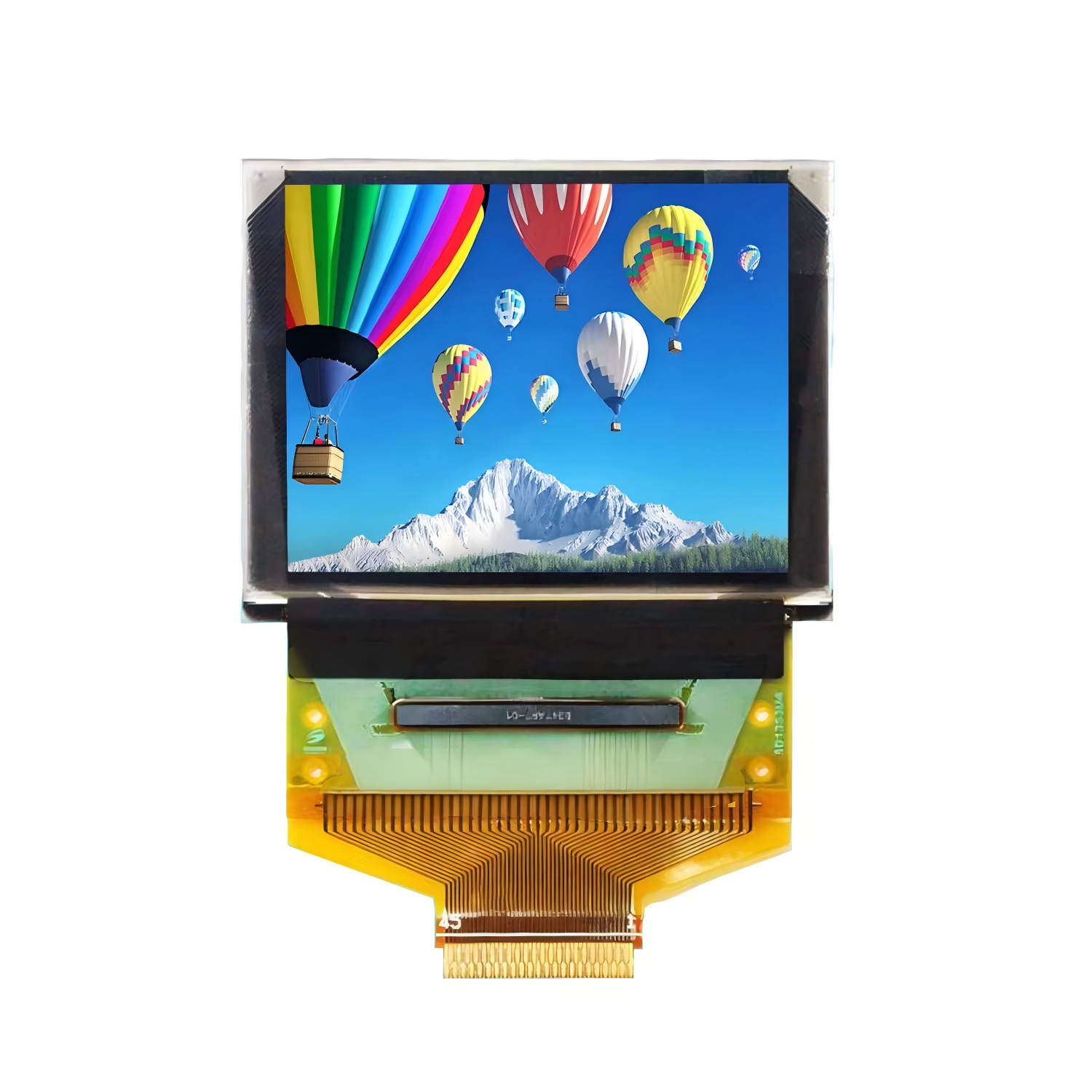 melhor qualidade, tela OLED pequena de 1,77'' 1,77 polegadas, 160x128, painel de display OLED colorido completo UG-6028ADEAF02, painel OLED SSD1353 de 45 pinos