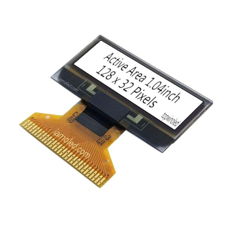 1.04 inch 1.04'' 1.04inch White 30pin soldering type oled display UG-2832TSWGG01 with DCDC inside