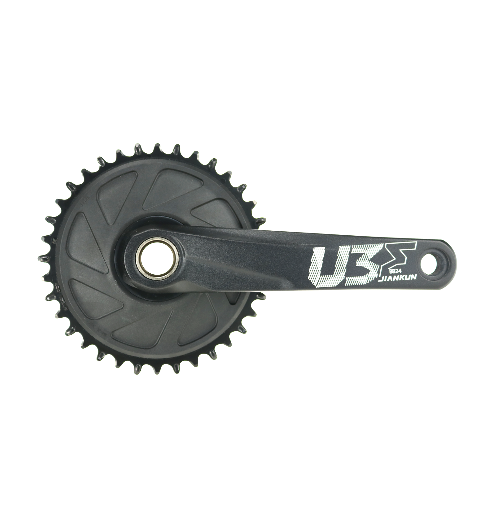 Material selection of bicycle crankset