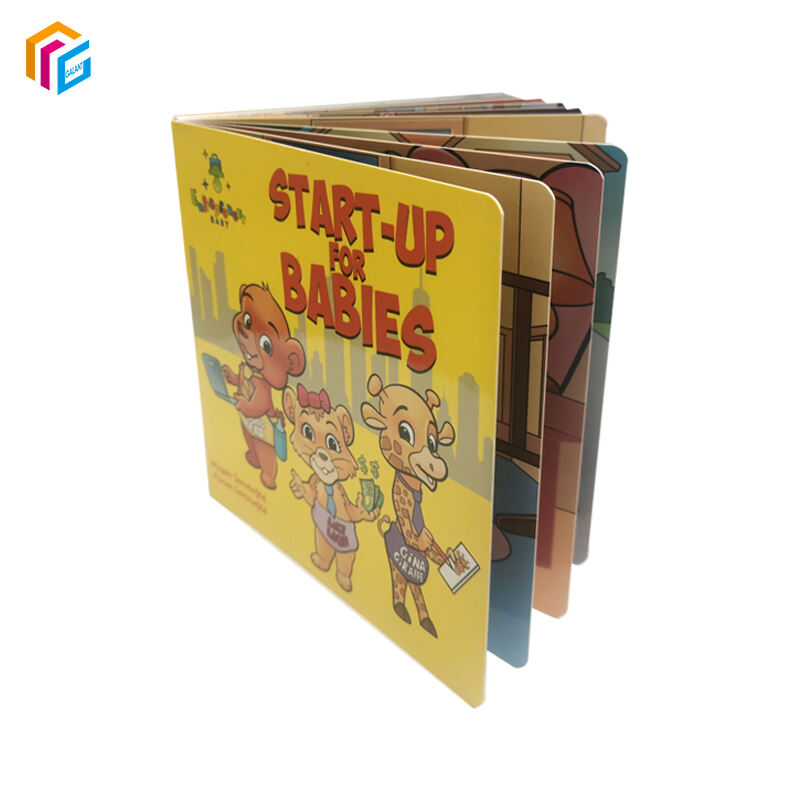 Factory Custom Hardcover Child Board Book