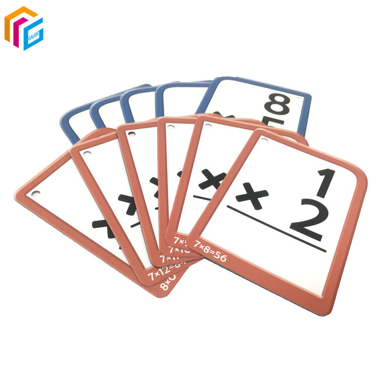 Kids educational learning card custom Arabic Language flashcards design printing paper flash cards