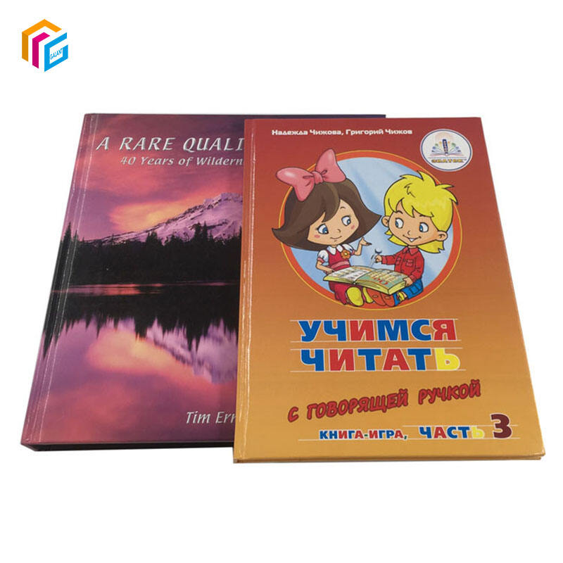 Custom Full Color Printing Books for Children Animated Arabic Word Learning Hardcover Book