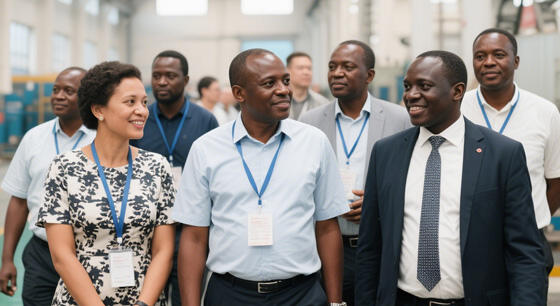 新闻4.Cultural Exchange and Business SynergyAfrican Business Delegation's Inspiring Visit to Weifang Luyang Waterproof Material Co., Ltd.jpg