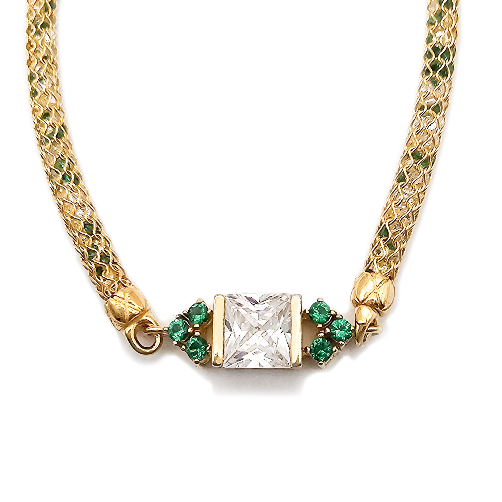 Модный квадратный браслет с цветными фианитами и подвесками, изысканная модная женская бижутерия