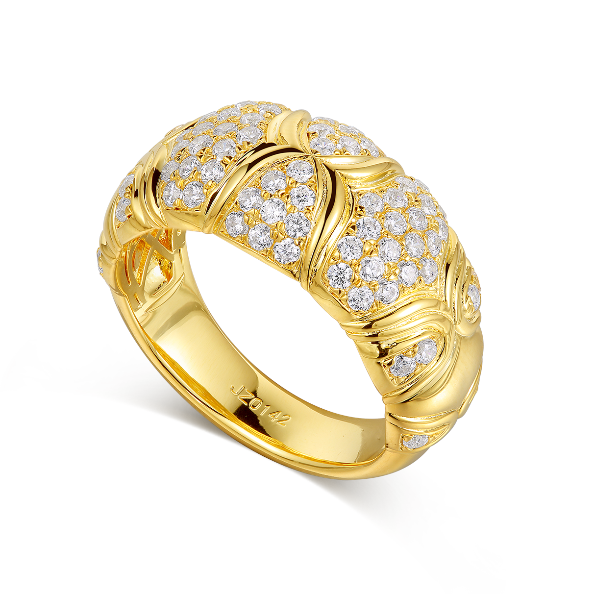 Original design 18k gold ring jewelry