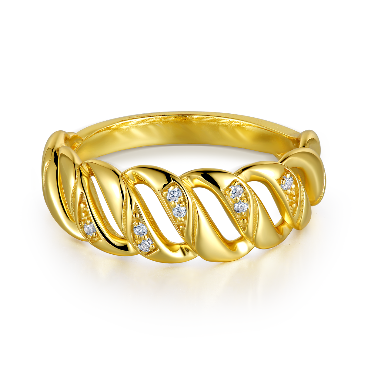 Nice Design Personality Style Wholesale Jewelry Chain Ring for Women