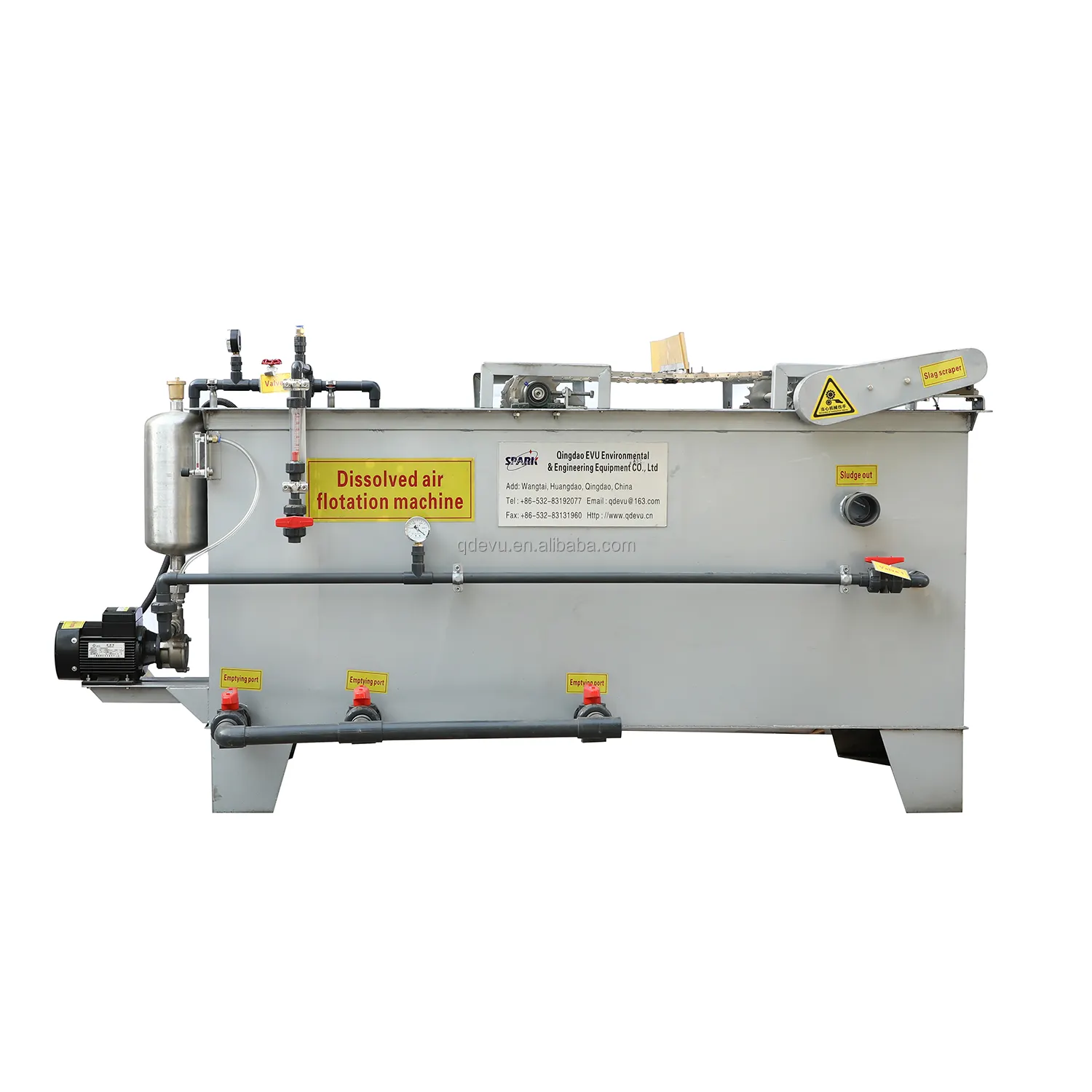 What Key Features Define a High-Performance Dissolved Air Flotation Machine?