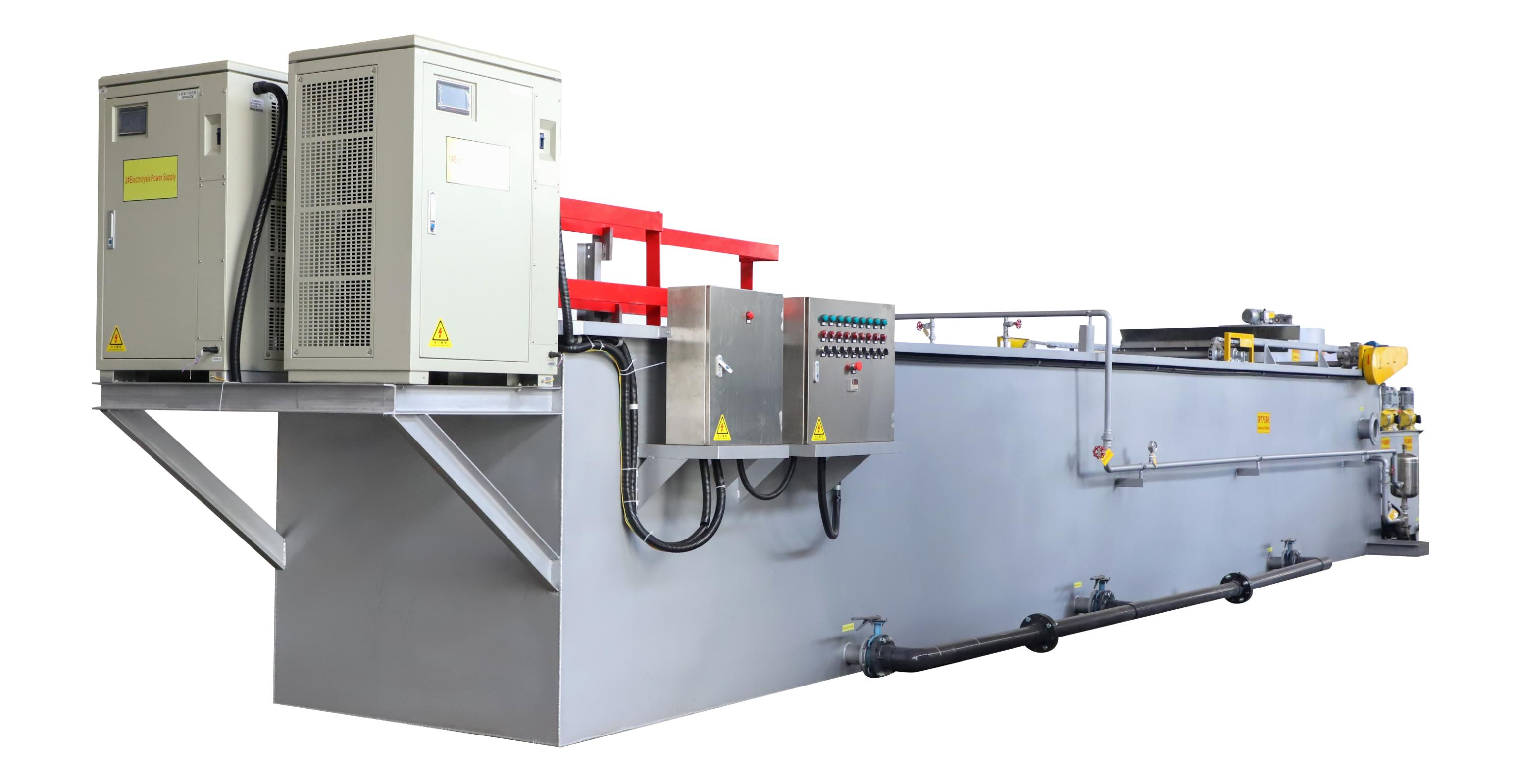 ECDAF Electrocoagulation Flotation Machine｜Working Principle
