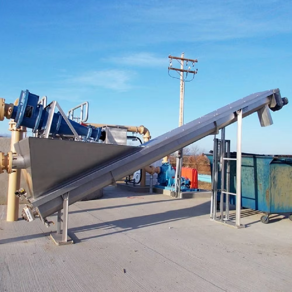 Grit classifier sand water separation equipment for wastewater treatment plant supplier