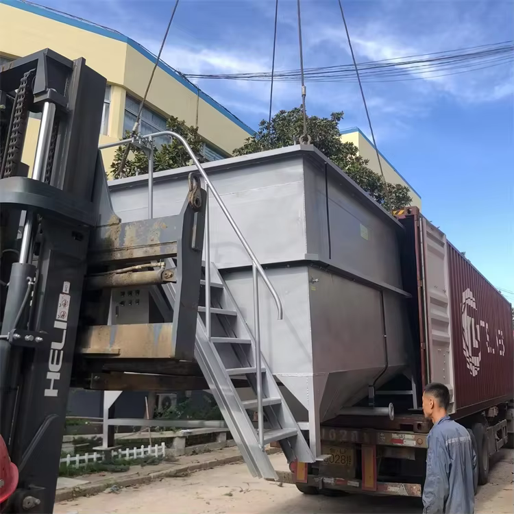 sloped plate solid liquid separation equipment390-0