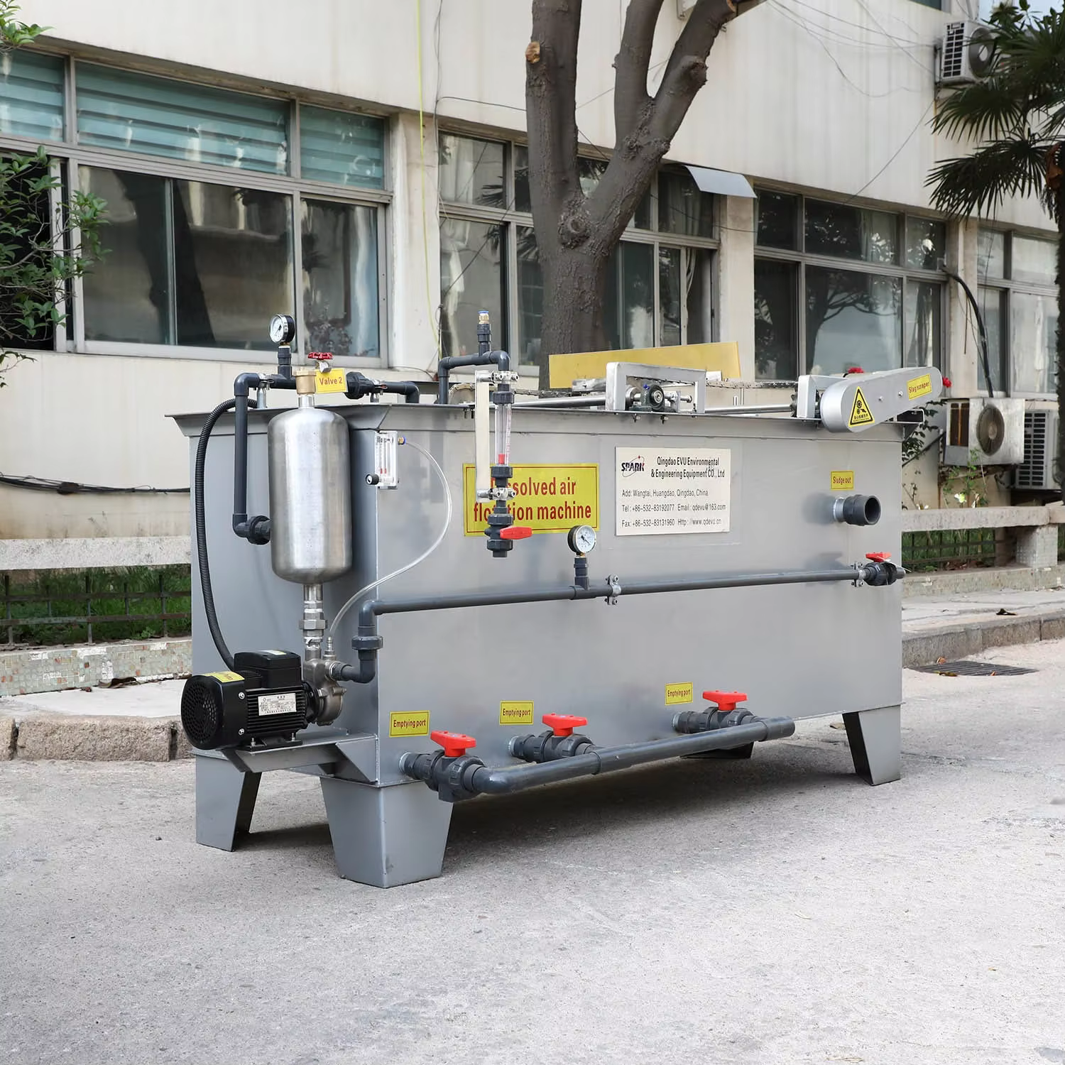 Sewage Waste Water Treatment Plant Dissolved Air Flotation System DAF System for Water Purifier Machine Industrial Wastewater supplier