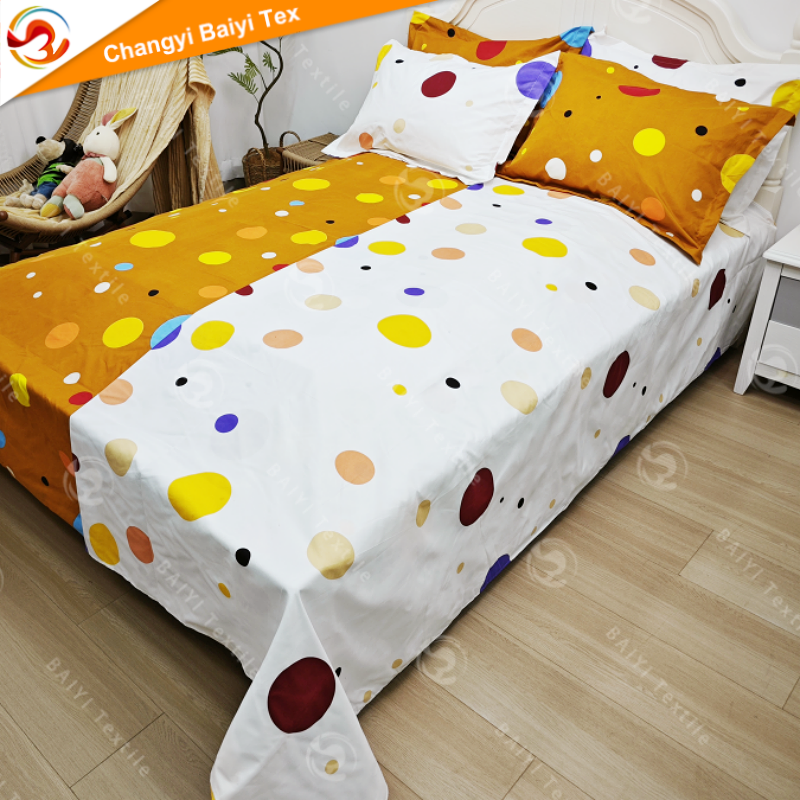 Wysokiej jakości 6 szt. komplet pościeli 2 prześcieradła 4 poszewki indywidualny zestaw pościeli