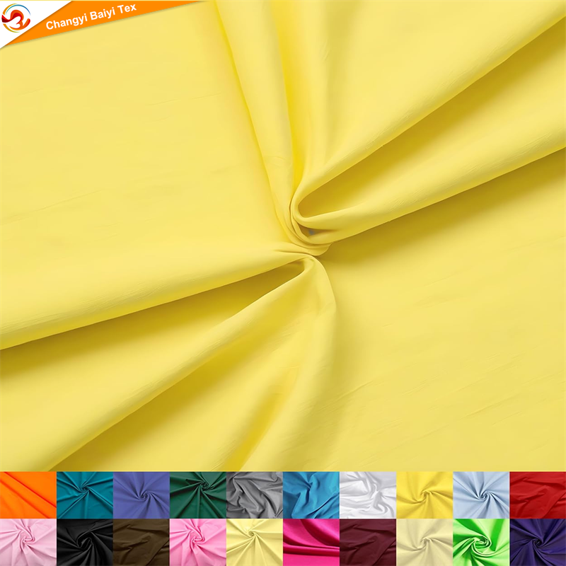 کارخانه پارچه میکروفایبر پلی استر نئوپرن نرم، رنگرزی یکدست، بافت ساتین تنفس‌پذیر بالا برای ملحفه