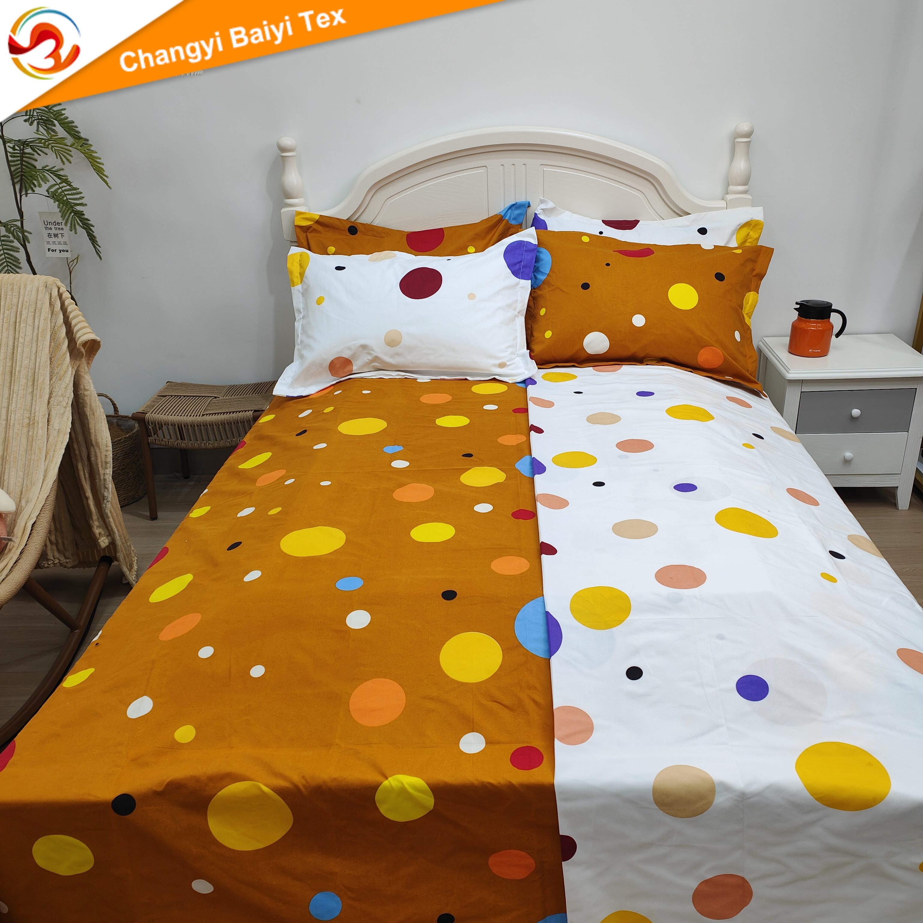 Prześcieradła do łóżka trzyosobowego, 2 prześcieradła, 4 poszewki, zestaw pościeli trzyosobowej, kołdra