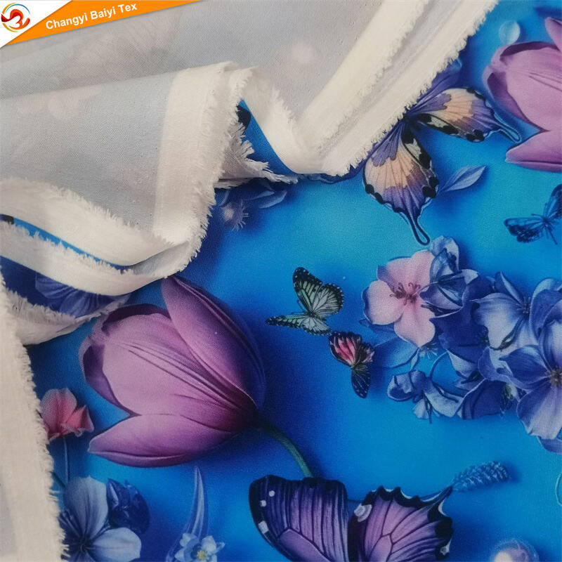 مستقیماً از کارخانه، مواد برگه میکرو فایبر تریکو و ساده 80 گرم بر متر مربع تا 140 گرم بر متر مربع، پارچه چاپ دیجیتال 5D برای مبلمان خواب