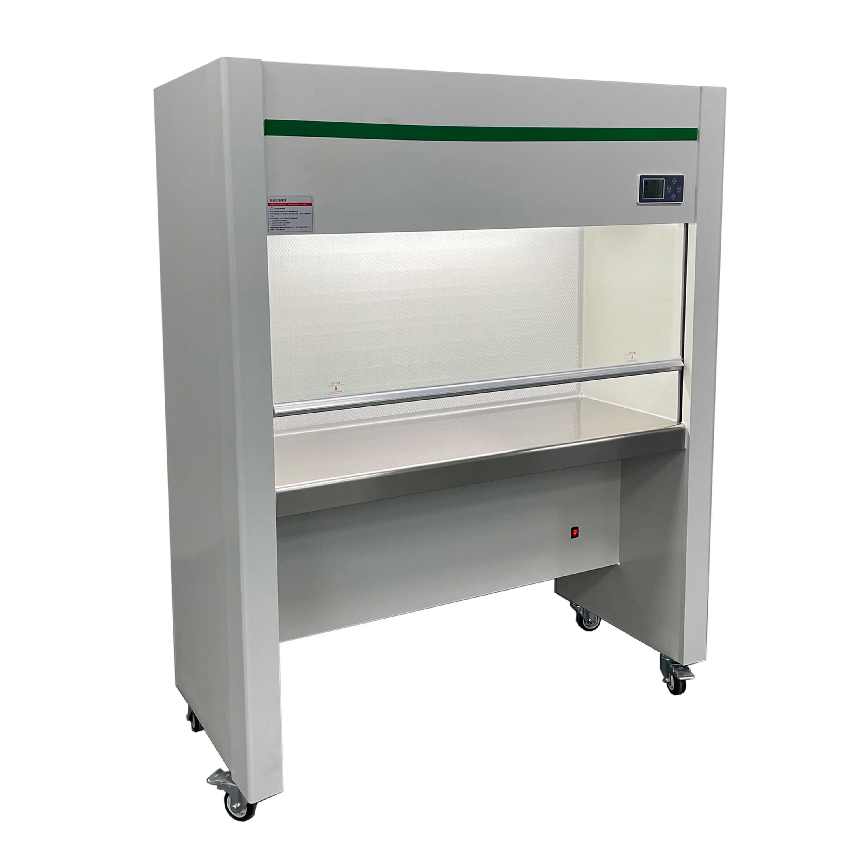 Custom Adjustable Horizontal Bench top Laminar Flow Cabinet, Laminar Air Flow Double People Clean Bench