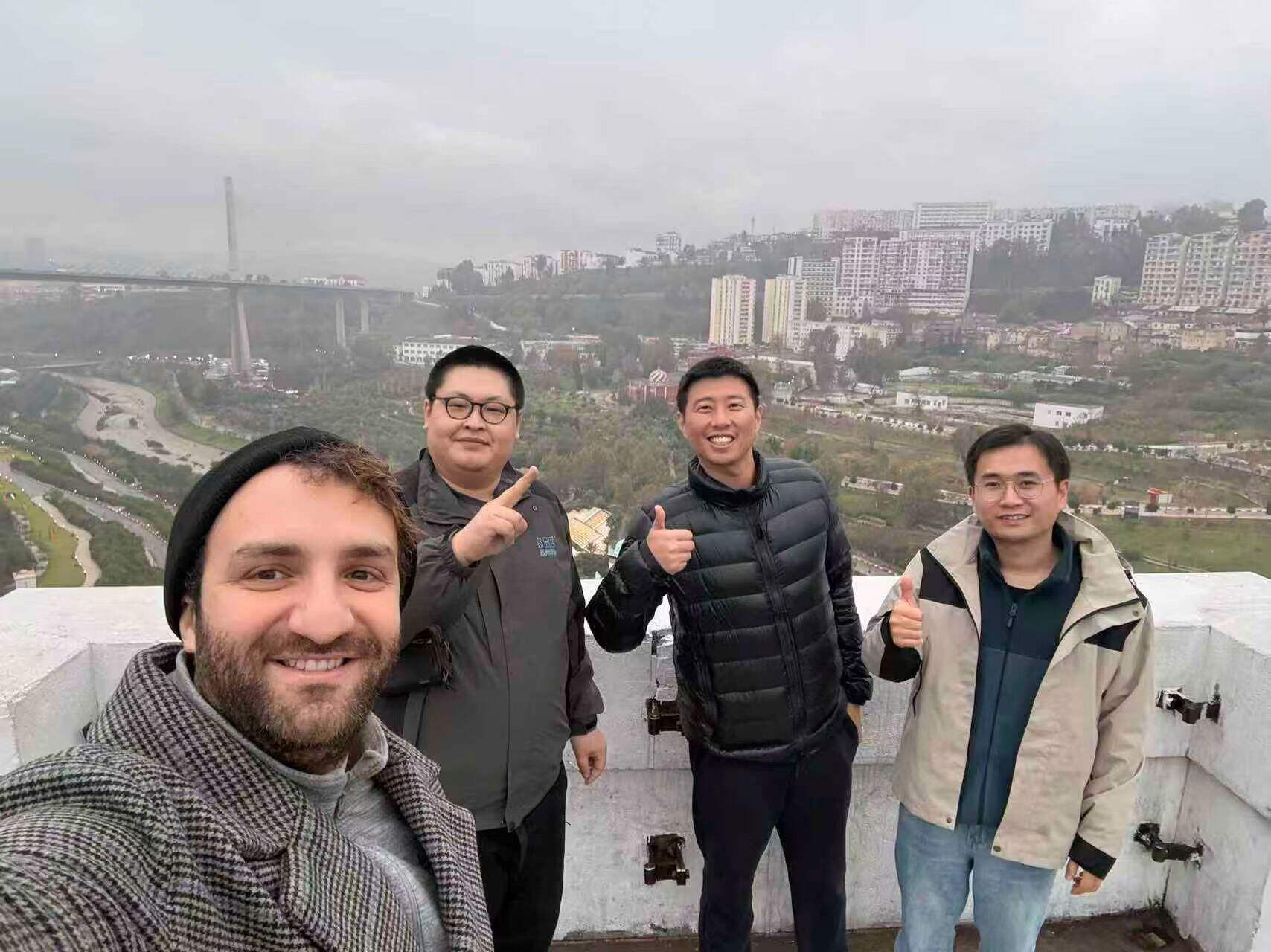 The SHP team is in Constantine, Algeria.