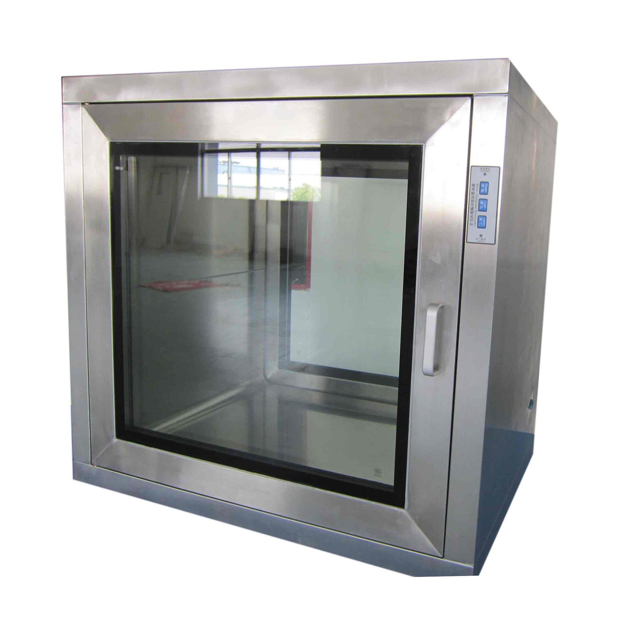 High-Efficiency CE Dynamic/Static Pass Box for Cleanroom Environments