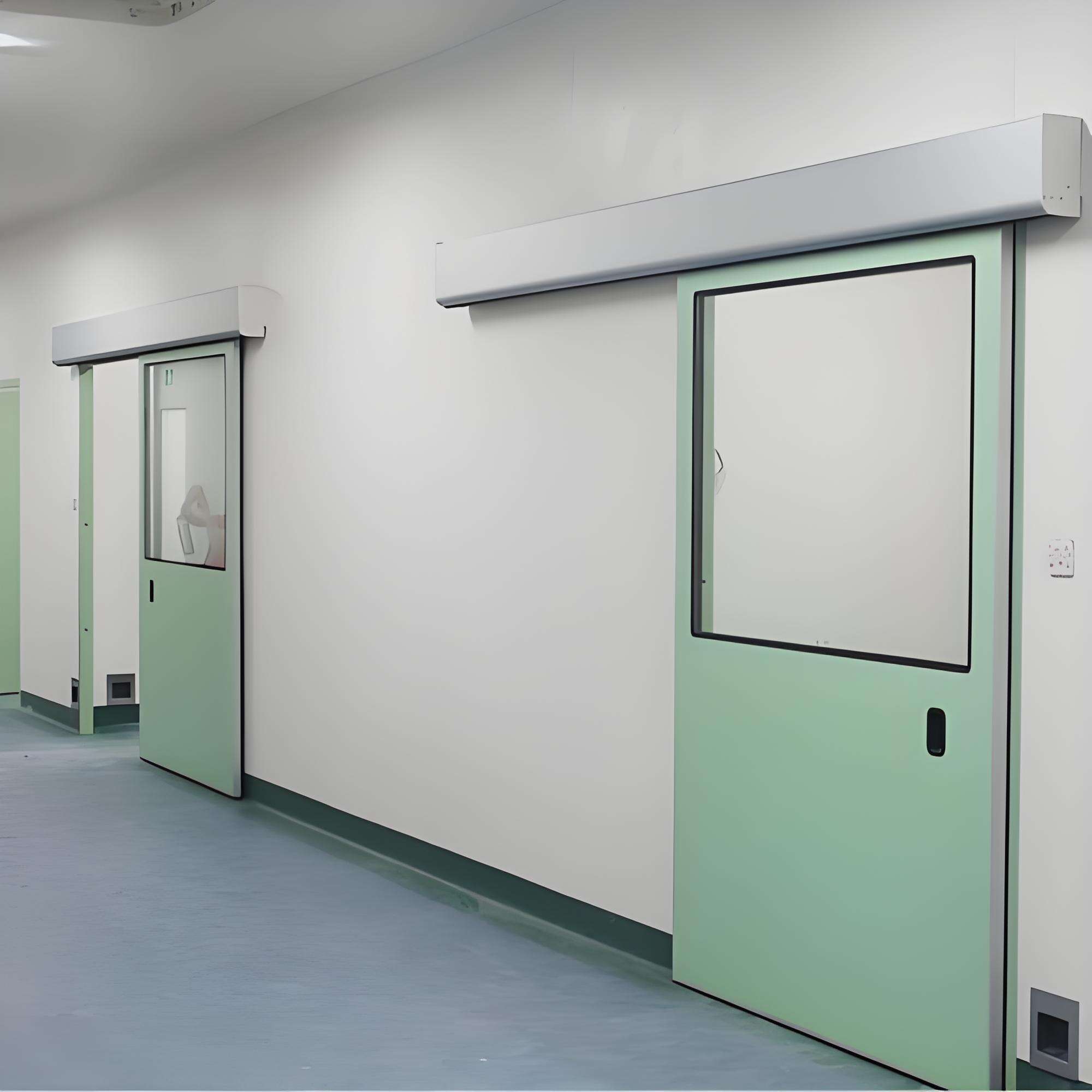 Customized Clean Room Sliding Swing Stainless Steel Lead Aluminum Door for Hospital, Lab, Pharmaceutical