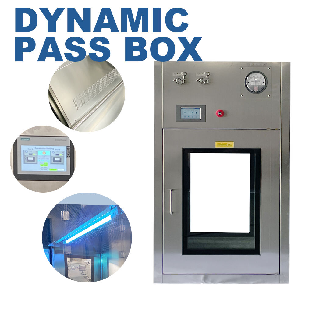 ISO/GMP Stainless Steel Pass Through Box for Laboratory Use Electronic Dynamic Passbox details