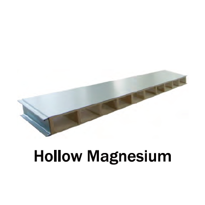 Hollow Magnesium Machinemade Sandwich Panel