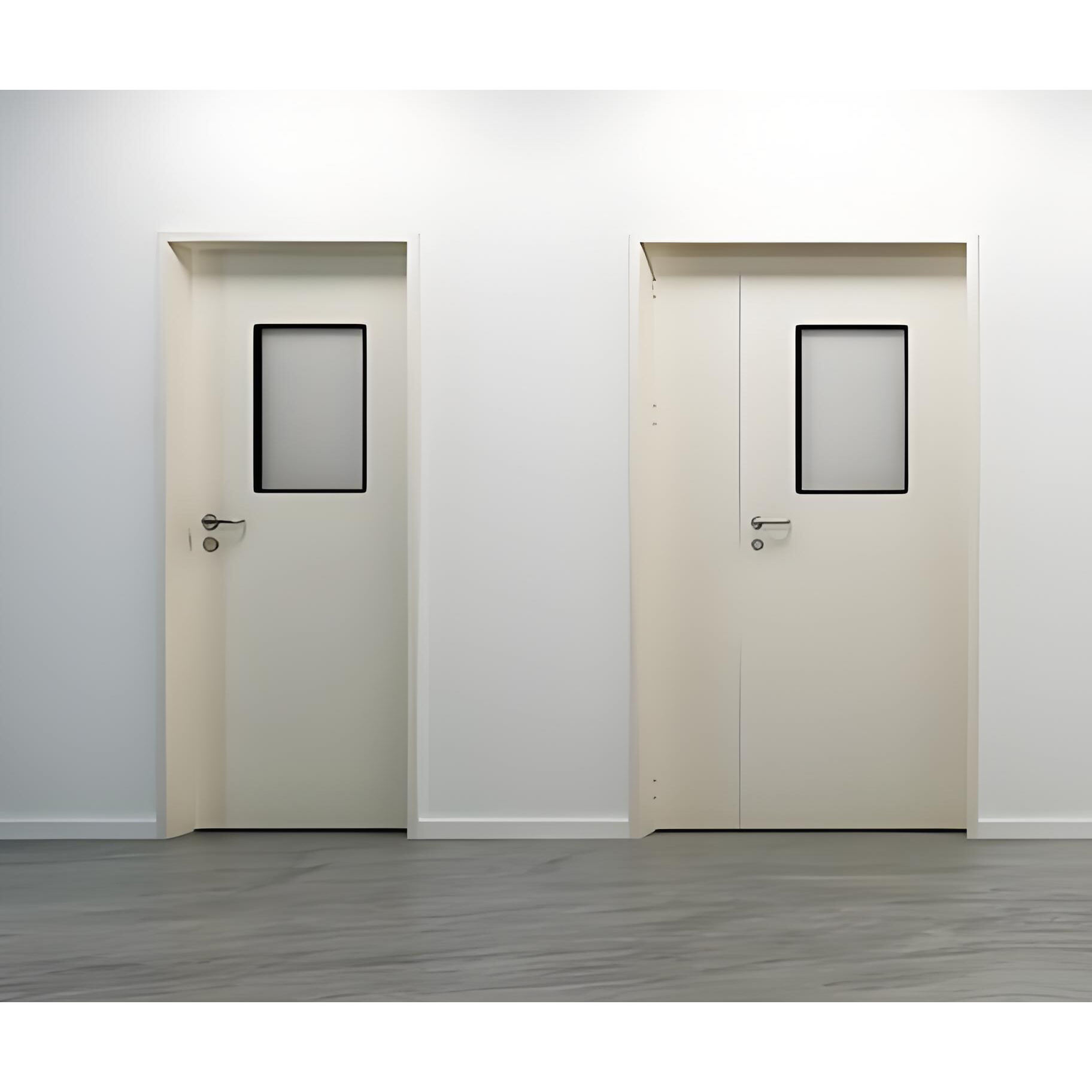 Factory Wholesale Hospital Customized High Quality GMP Standard Clean Room Doors