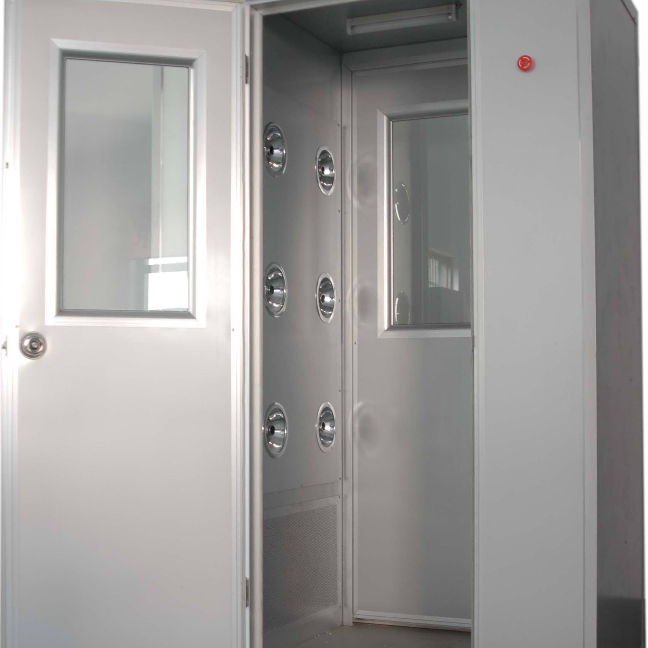 Cleanroom Stainless Steel Air Shower Box for People or Cargo with Customization Service