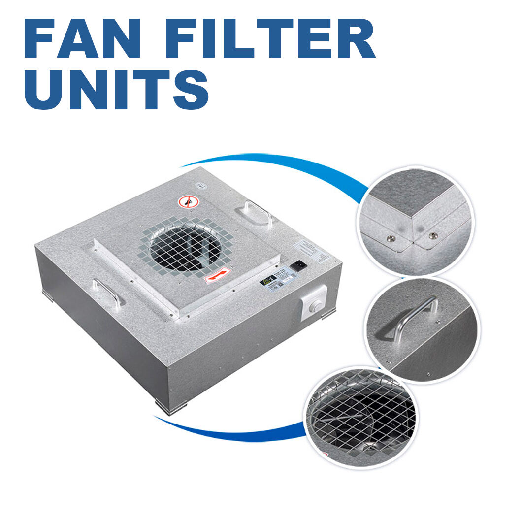 China Factory FFU Fan Filter Unit with HEPA H14/U15 for Hospital manufacture