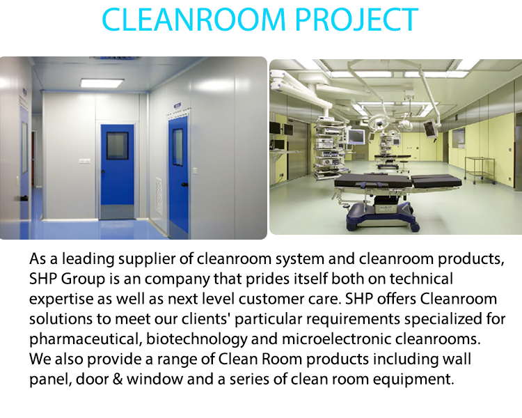 High Quality High Efficiency Cleanroom for Cosmetics Workshop Operating Room Pharmacy Industry factory