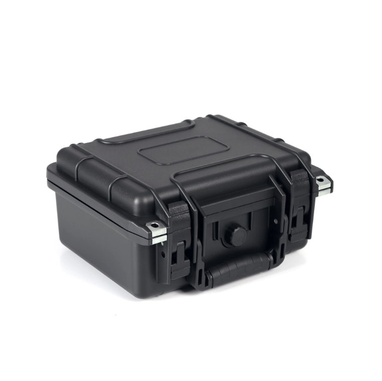 علبة بلاستيكية صلبة مع رغوة، علبة حمل مقاومة للماء