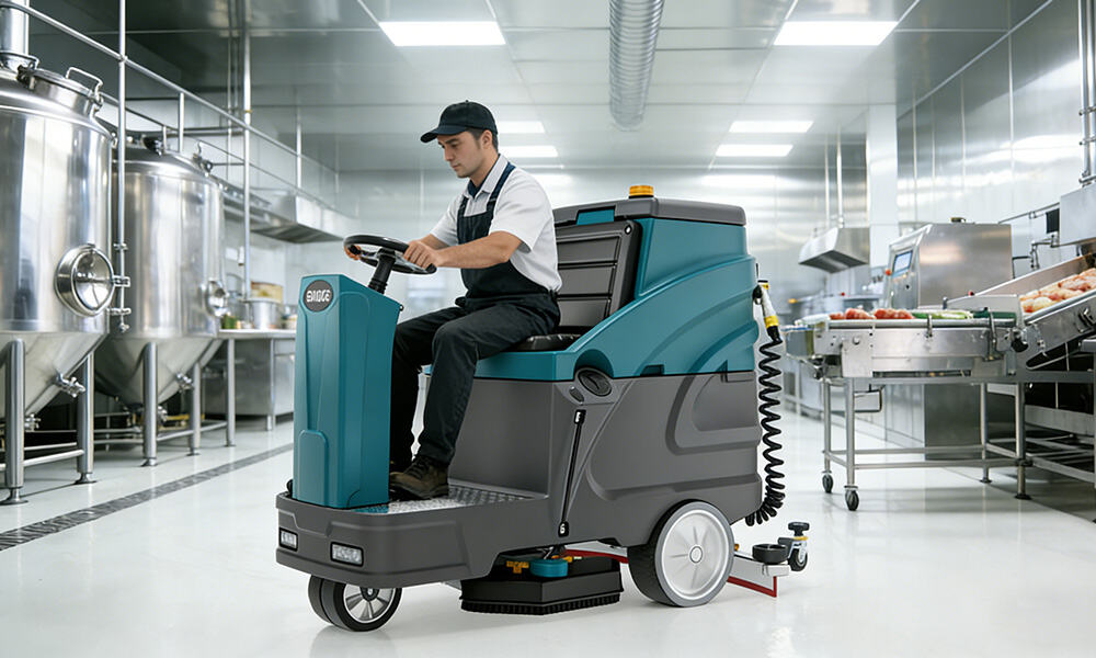 What cleaner machine fits food workshop hygiene needs?