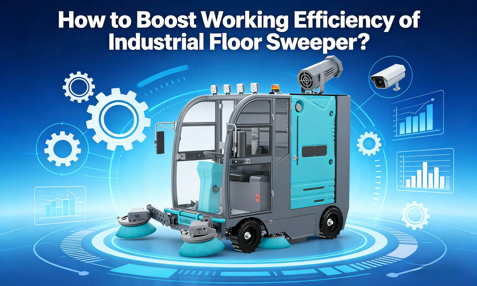 How to Boost Working Efficiency of Industrial Floor Sweeper?