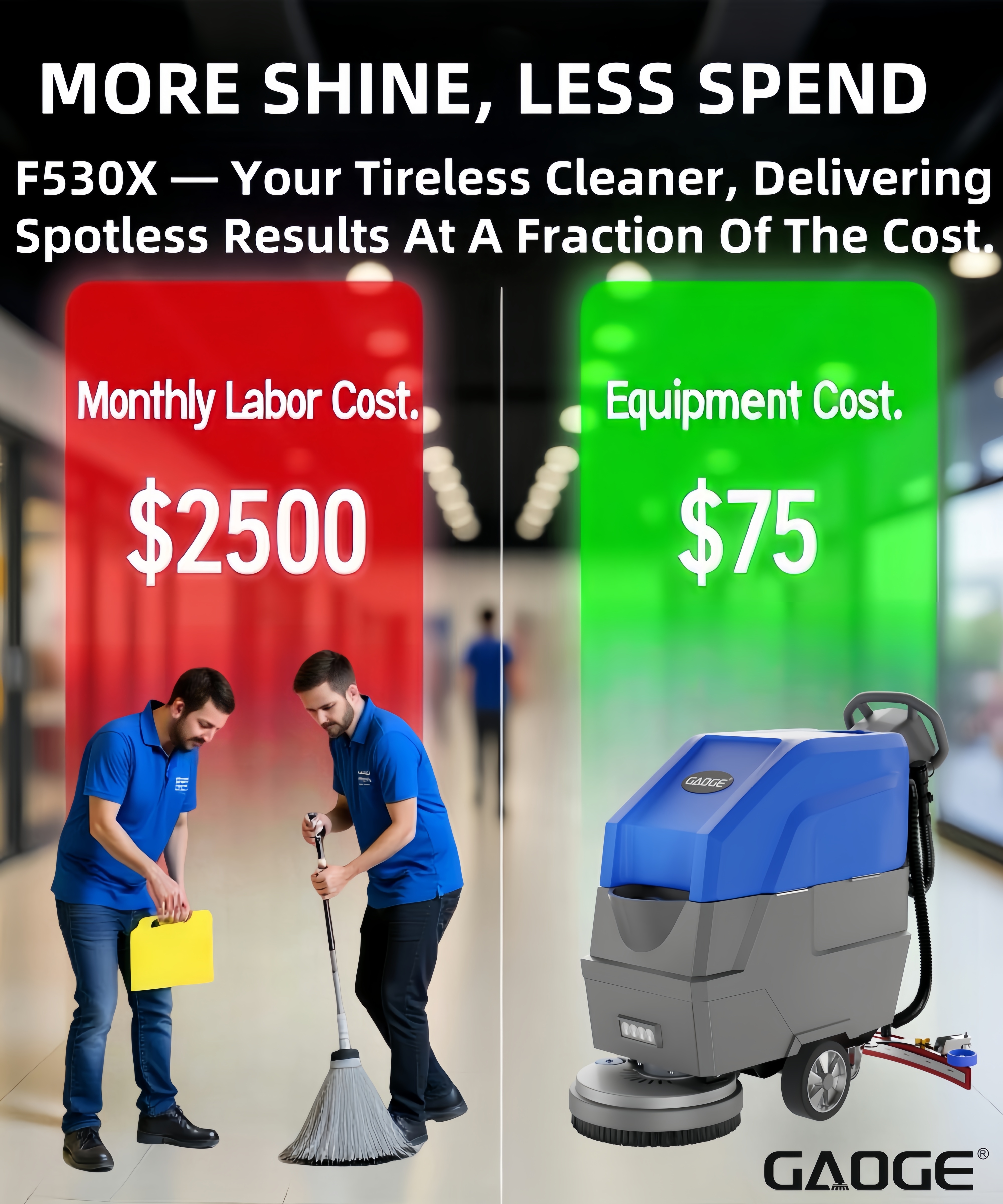 Total Cost of Ownership: When Upgrading from Manual Mopping Pays Off