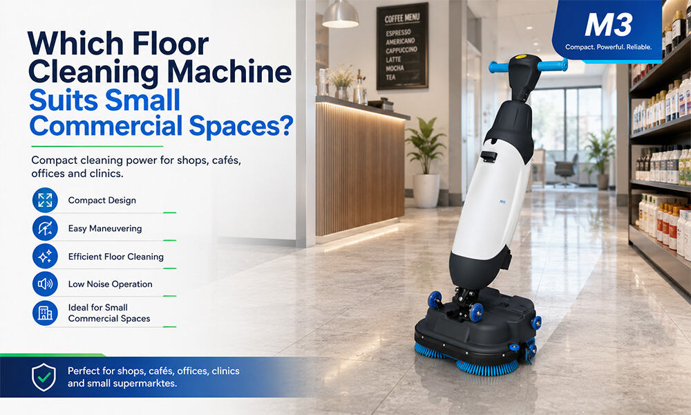 Which Floor Cleaning Machine Suits Small Commercial Spaces?