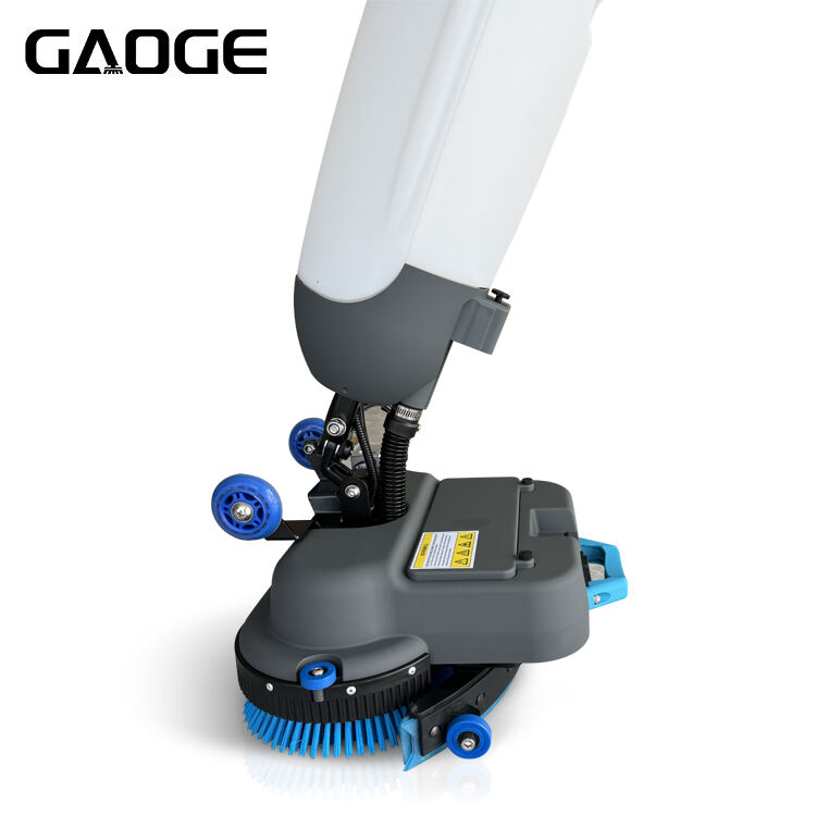 Fine Sanitization Equipment For Vertical Scrubber For Tile Floors With Anti Skid Design
