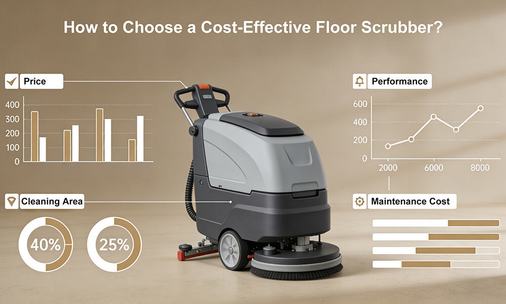 How to choose a cost-effective floor washing machine?