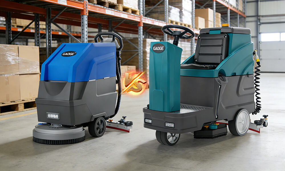 Ride-On vs Walk-Behind Floor Scrubber: Which Is Better for Warehouse Cleaning?