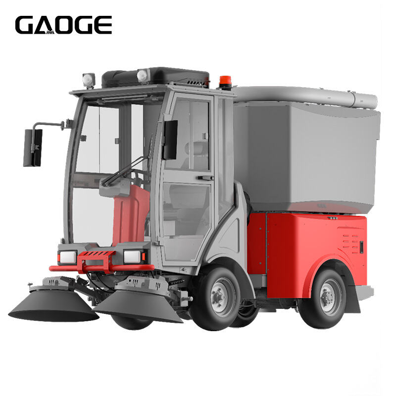 S40 Ride-On Street Sweeper – 3-in-1 Sweeping, Vacuum & Water Spraying | High-Efficiency Municipal Cleaning Vehicle