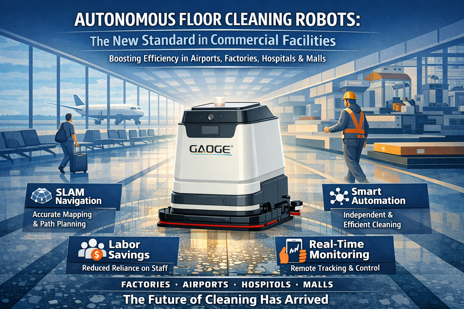Why Autonomous Floor Cleaning Robots Are Becoming the New Standard in Commercial Facilities?