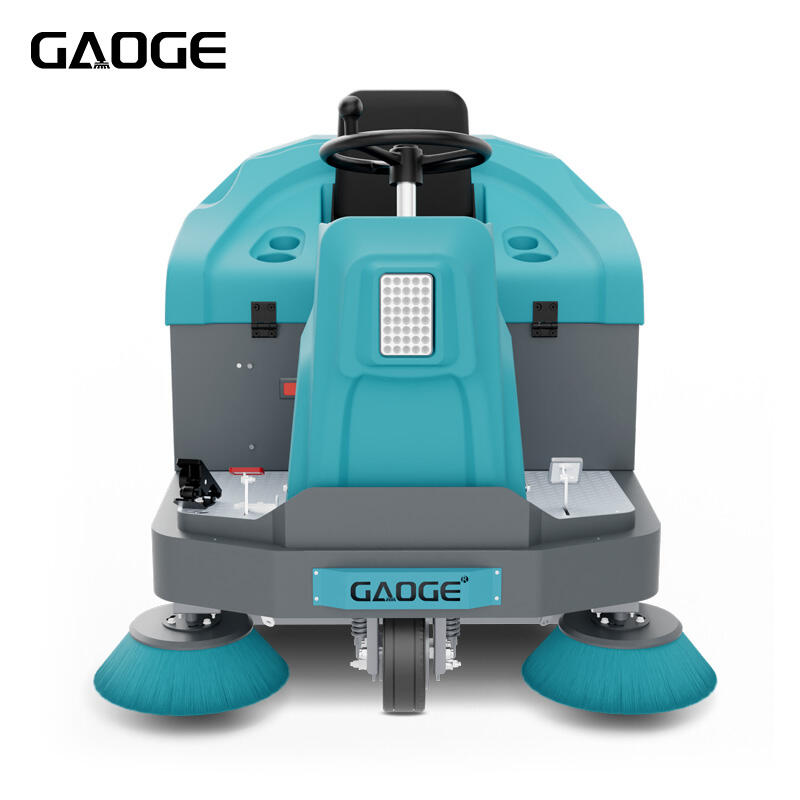 GAOGE  S5 High-Performance Ride-On Road Sweeper | Dual Side Brushes & Dust Suppression System