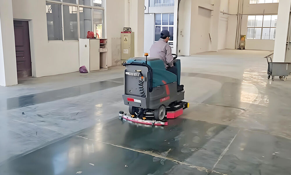 X86 Floor Scrubber Case Study: Efficient Factory Cleaning in Action