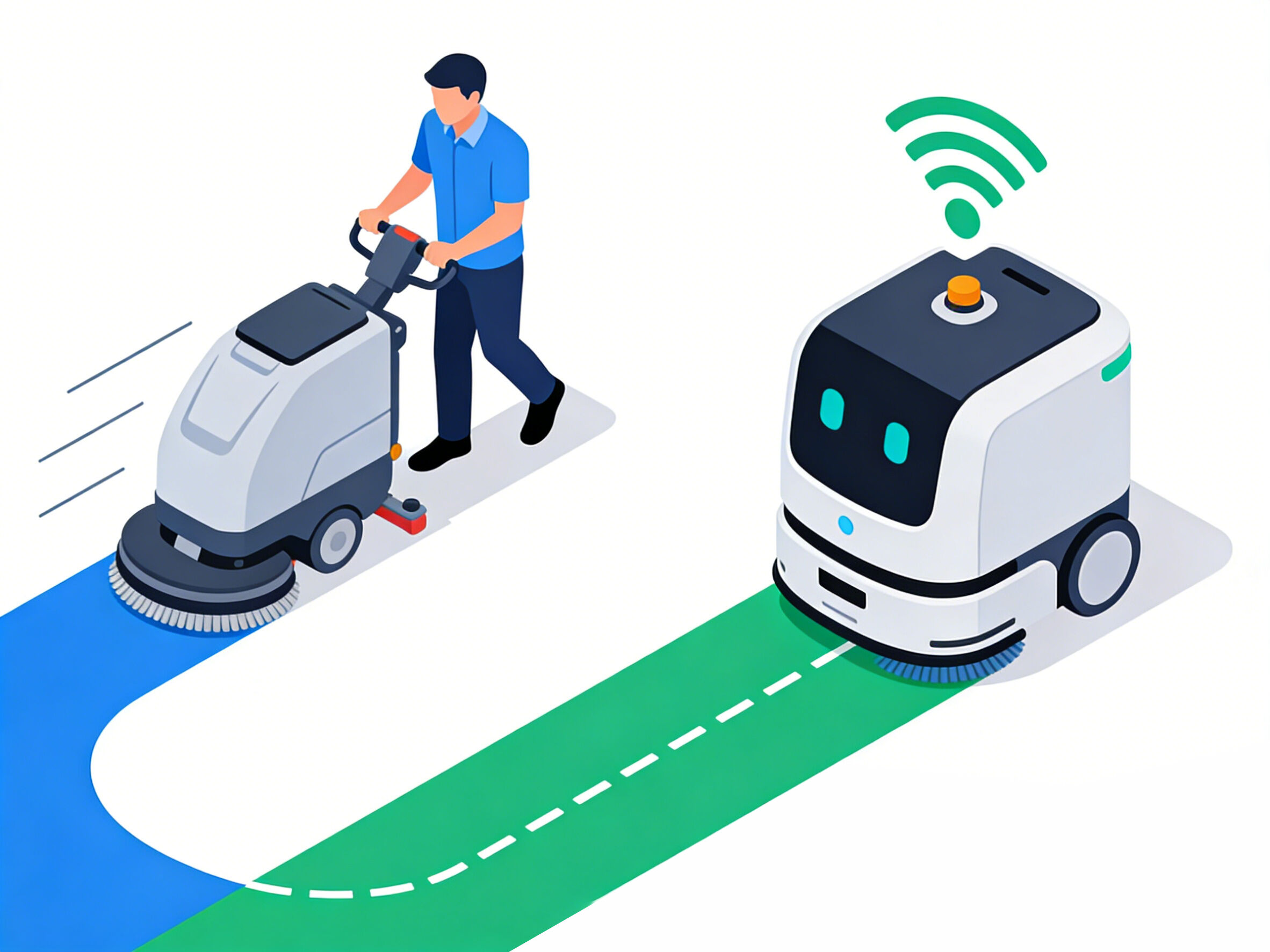 Autonomous Floor Cleaning Robot vs Traditional Floor Scrubber: A Practical Comparison