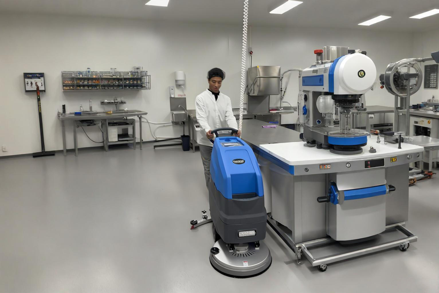 Belgialaisen kaupallisen jäätelötehtaan tilojen puhdistustapaus