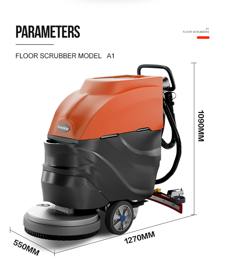 Explore Our New Designs of Floor Scrubbers With Ergonomic Handles