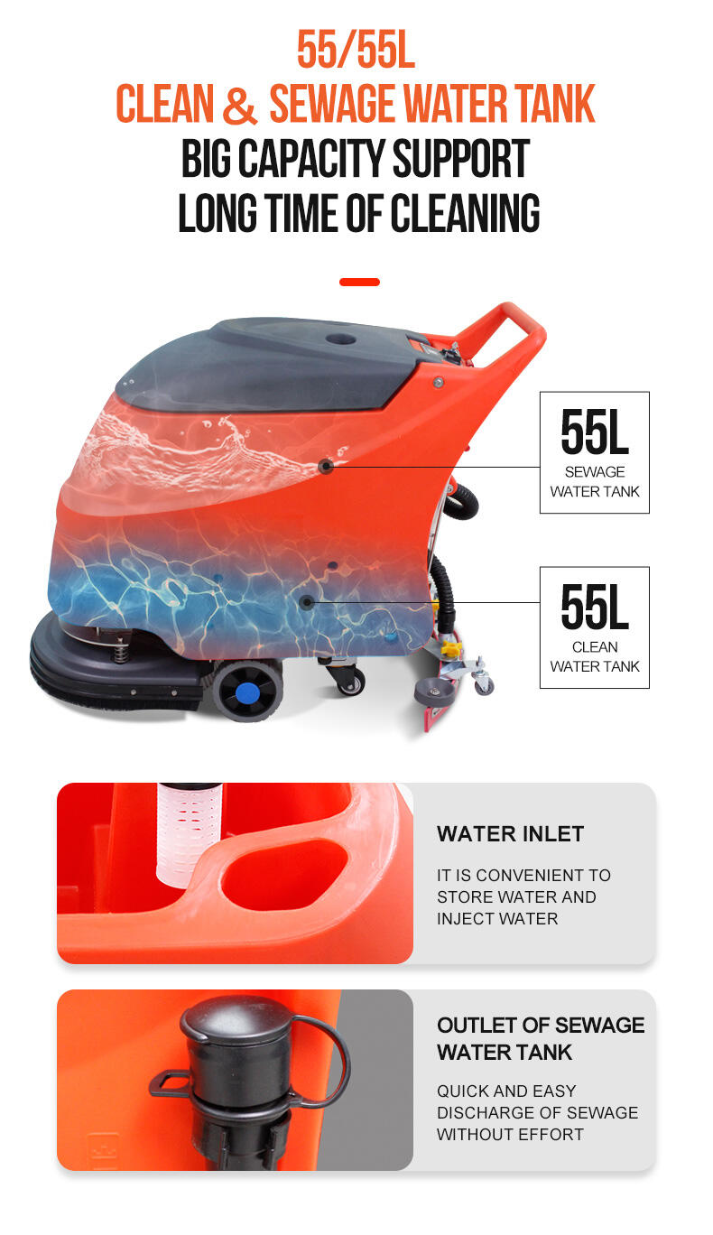 Carpet Floor scrubbers by Zhangjiagang Gaoge Cleaning Equipment Co., Ltd are cost effective