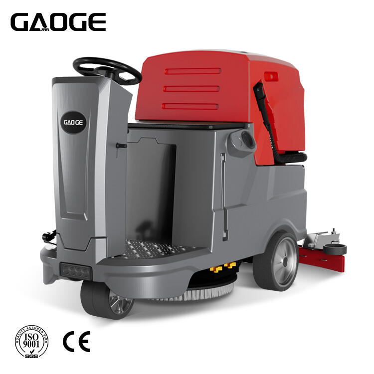 Enhanced scrubber machine for hospitals cleaning
