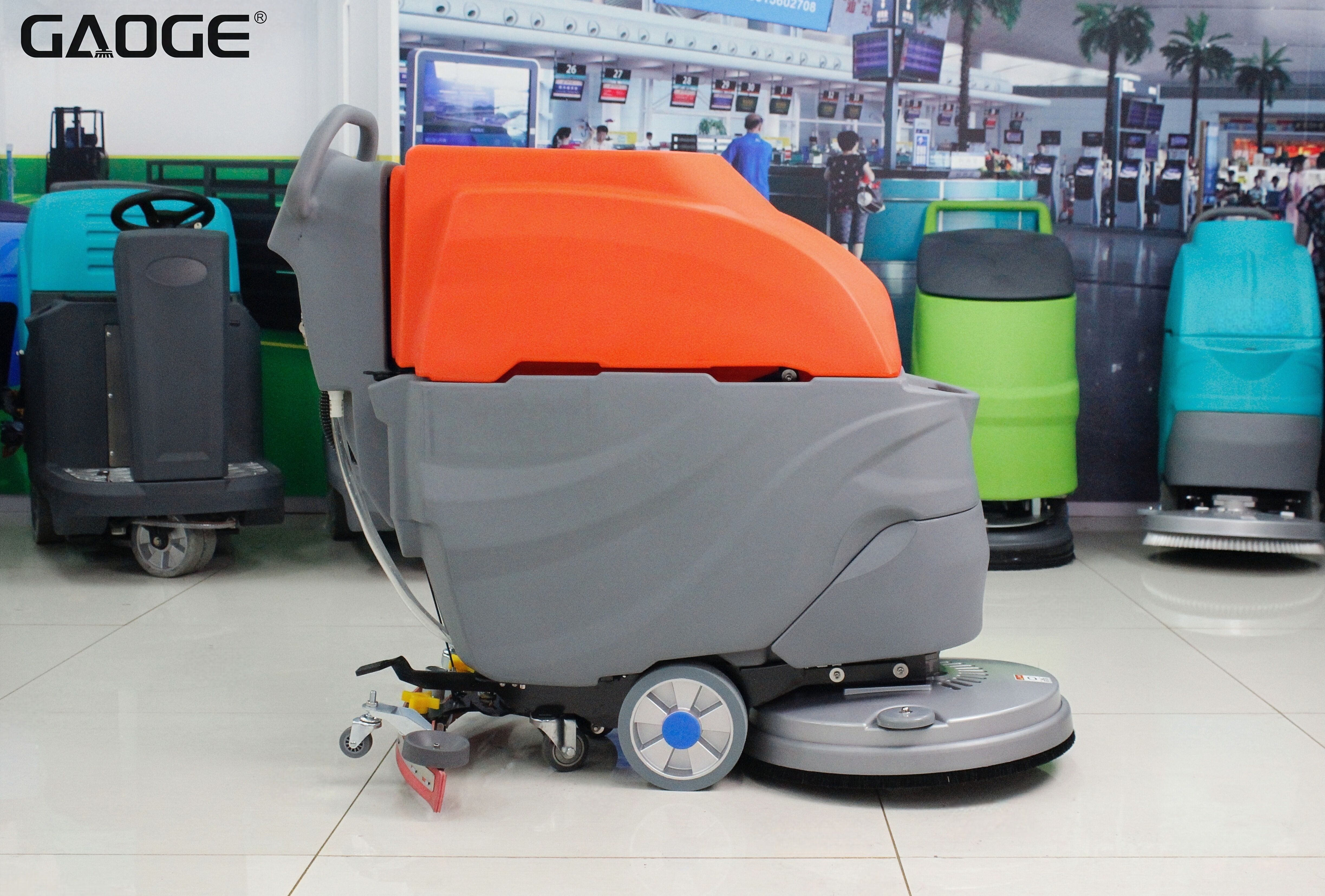 Modern Compact Structure Floor Scrubbers Designed for Every Facility